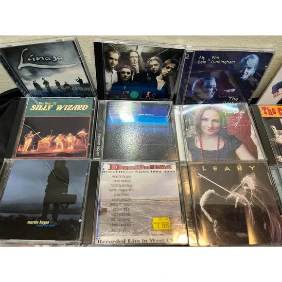 Huge Lot of 52 CELTIC Irish Scottish Music CDs